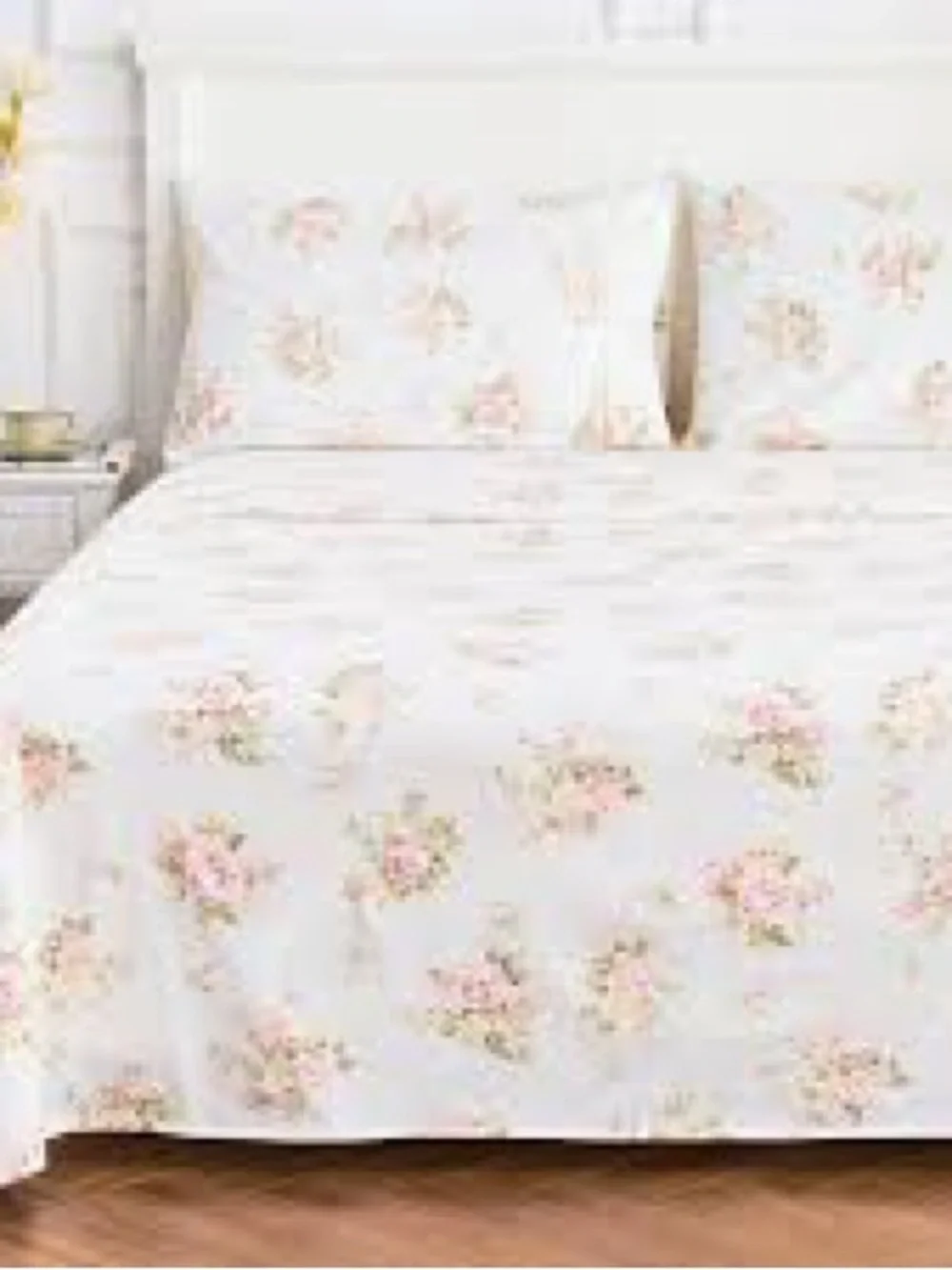 Melange Home | Rose Bouquet KING Size Duvet Cover only |  Cotton